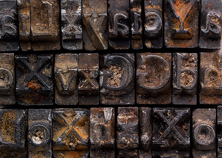 Doves Press Type recovered from the Thames 2014.