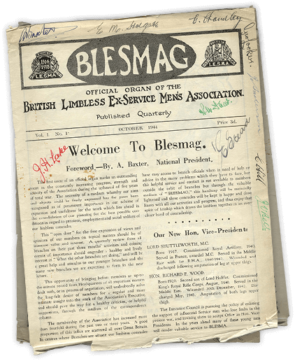 Blesma 1944 magazine