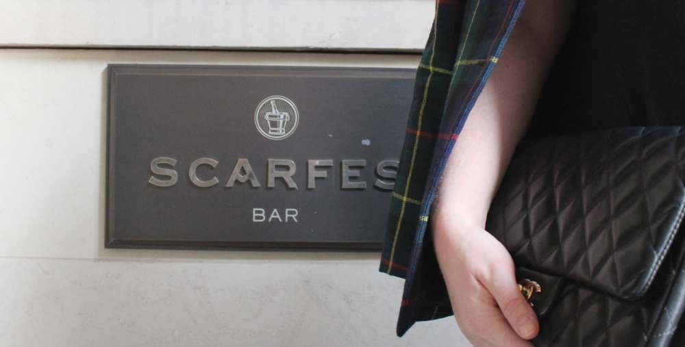 scarfes bar logo design